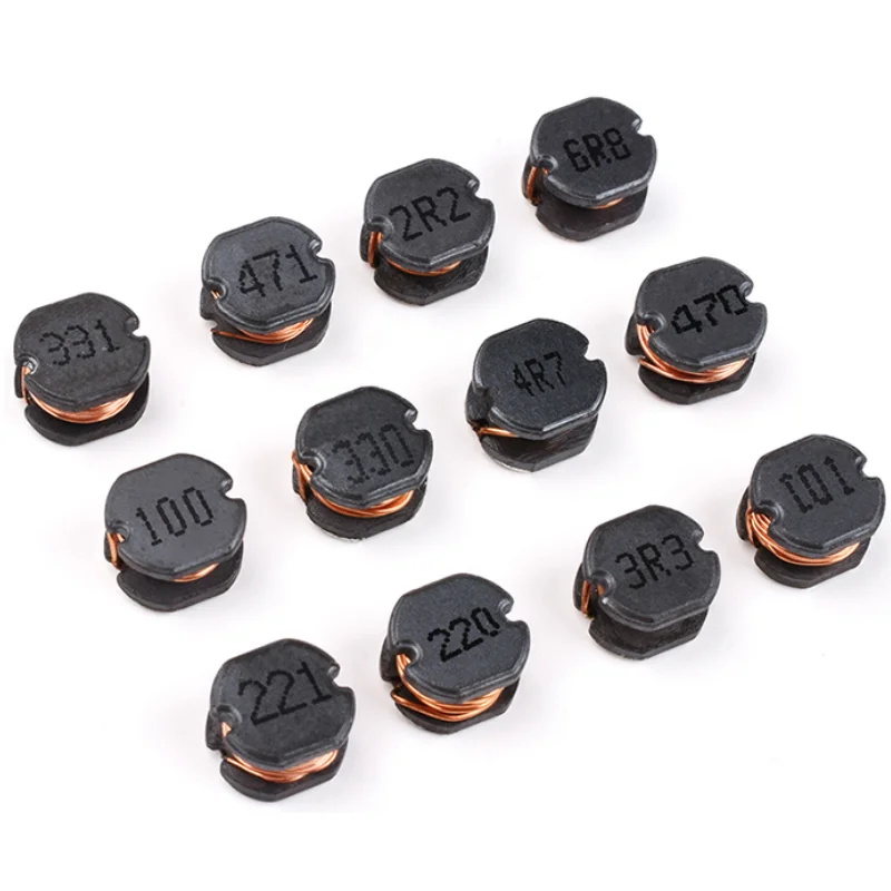 20pcs/Lot SMD Power Inductor CD43 1UH 1.5UH 2.2U 3.3U 4.7UH 6.8U 10U 15UH 22UH 33U 47UH 68UH 100UH 150UH 220UH 330 470 680UH 1MH