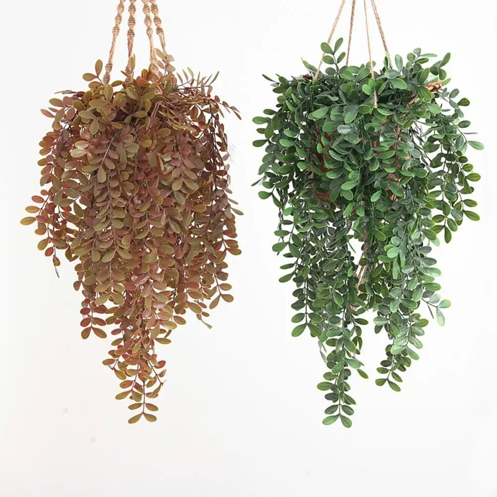 Artificial Plant  No Watering   Fake Ivy Vine Wall Decoration Artificial Hanging Plant