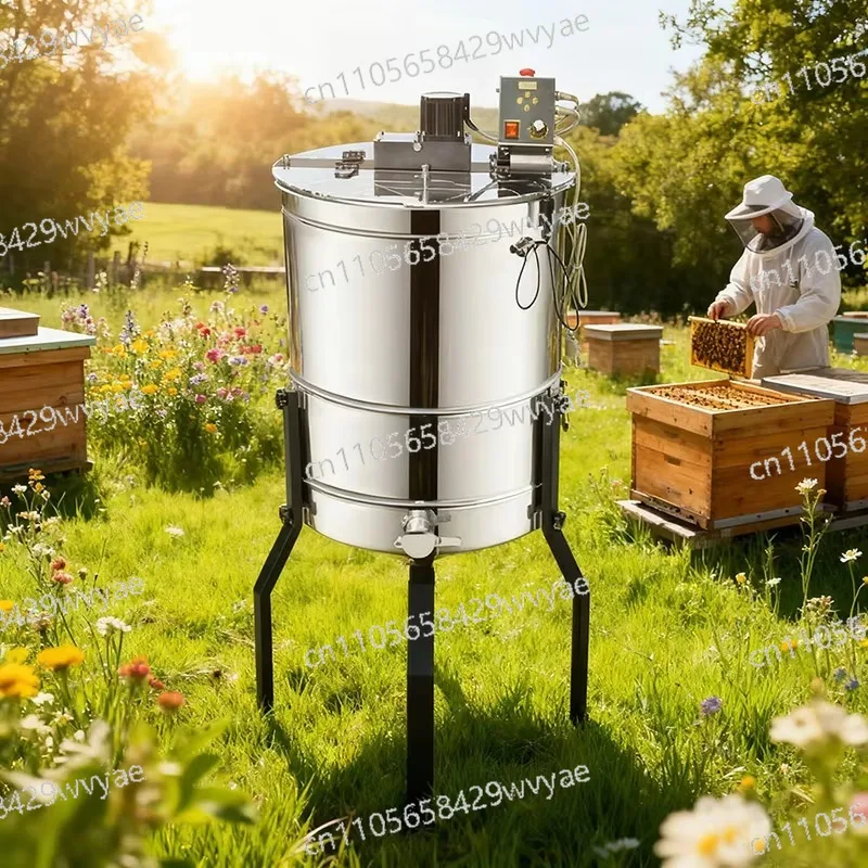 Dadant 3 Electric Honey Centrifugal Separators, Fully Automatic Electric Honey Processing Separators