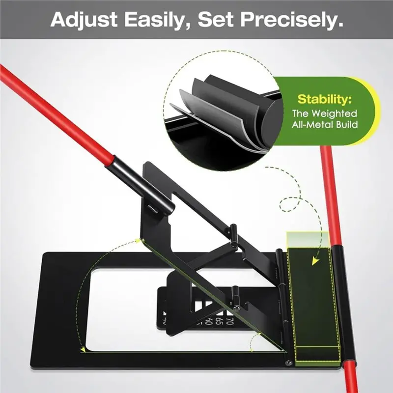 superior-golf-alignment-sticks-holder-with-angle-adjustment-weighted-golf-swing-trainer-metal-sticks-included-golf-training-a