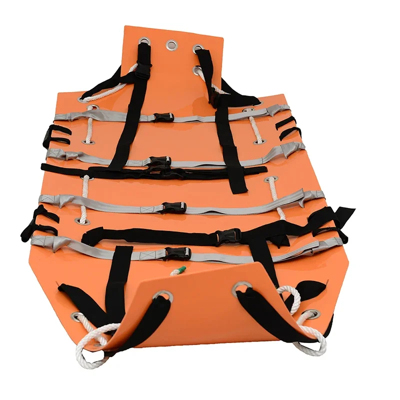 orange roll type EVA multifunctional rescue stretcher