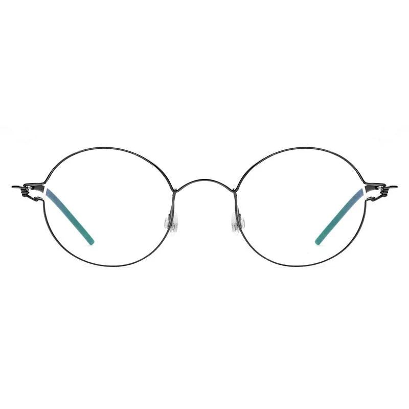 إطارات النظارات الرجال الهواء التيتانيوم حافة المسمار النظارات النظارات النساء مورتن جولة مربع البيضاوي الدنمارك العلامة التجارية الكورية تصميم جديد