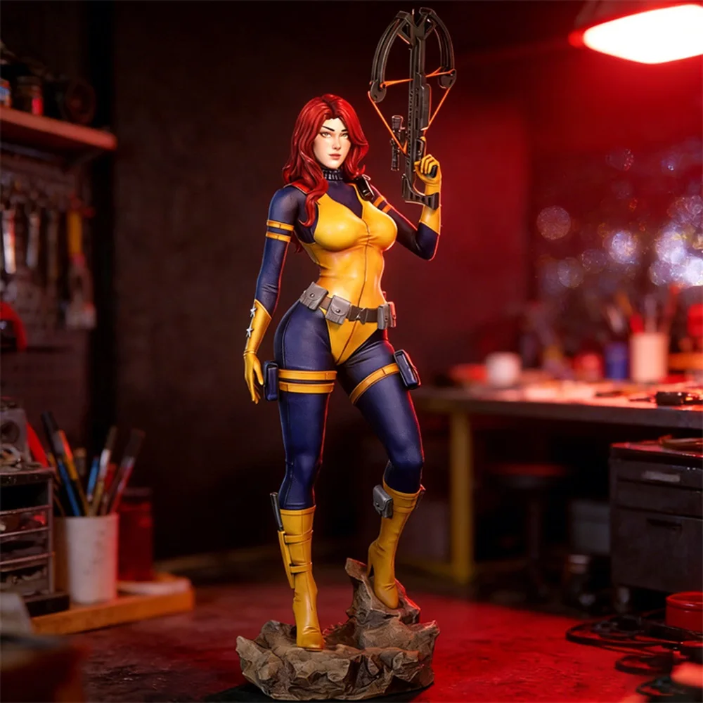 LinDeekin D313 Kit garage 3D personalizzati Figura non verniciata Modelli GK Puzzle in resina bianca smontato di modelli di personaggi