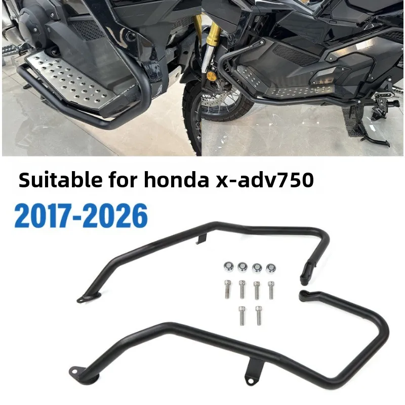 Fit Honda XADV 750 2025 Crash Bar Stainless Steel Frame Protector Modified Accessories maszt flagowy
