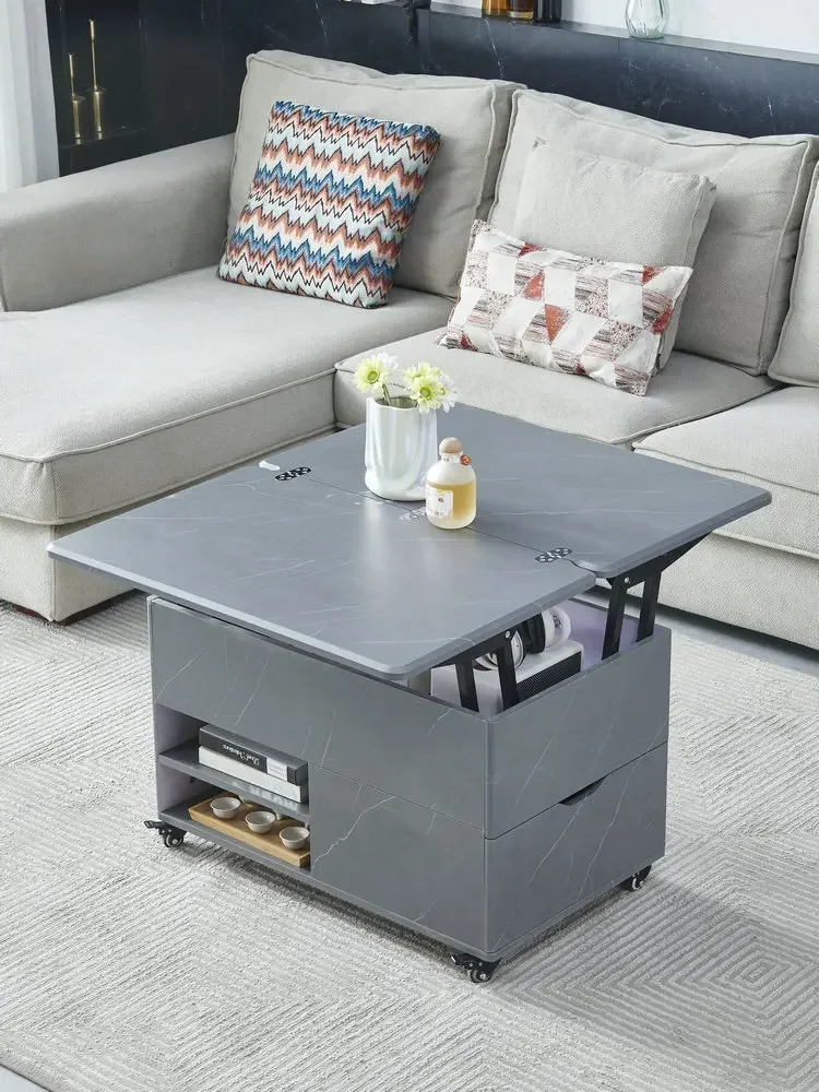 Dining Table Multifunctional Space Saving Dining Room Spa Wellness Easy Assembly Sturdy Durable Stable Construction No Wobble