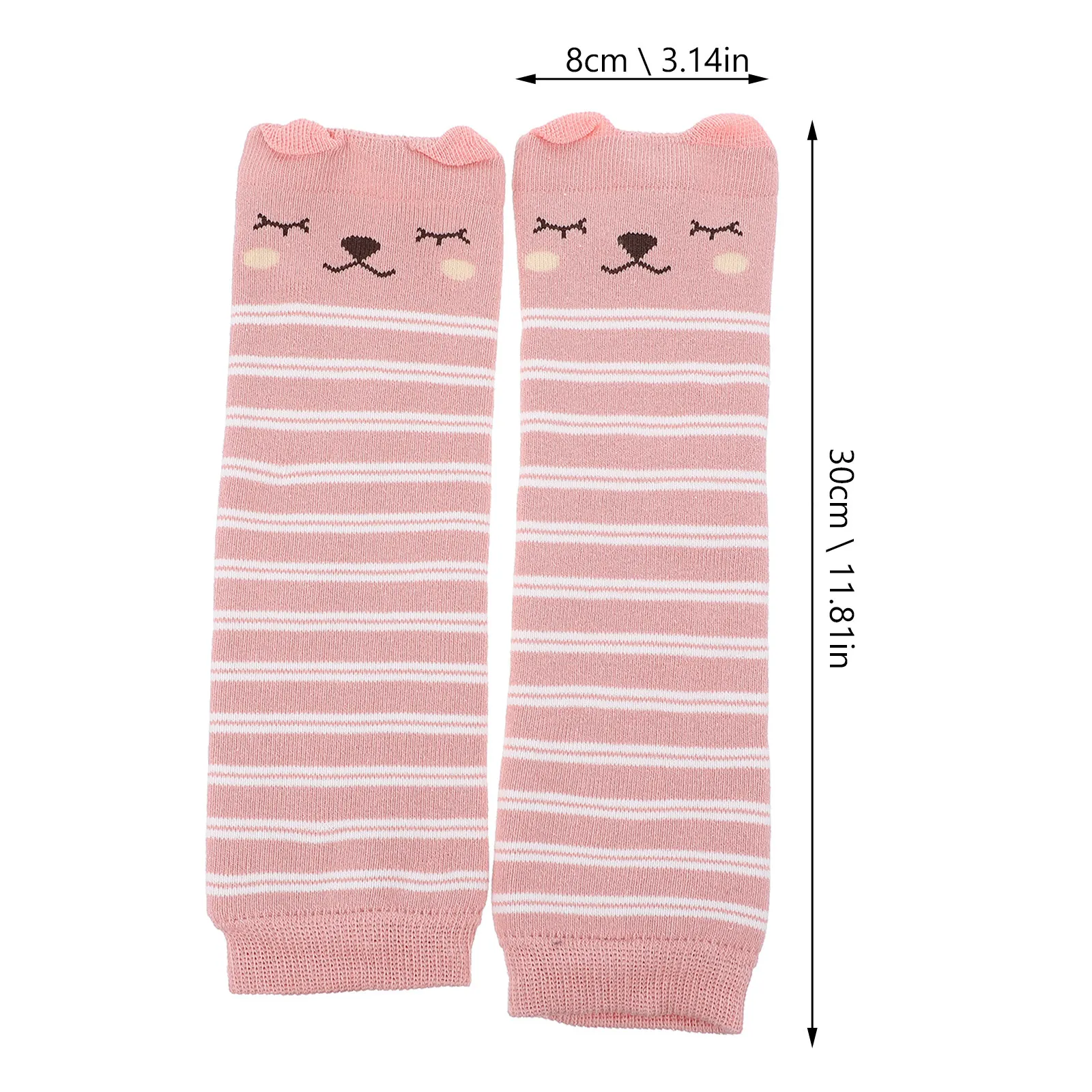 Long Baby Leg Warmers Winter Thick Soft Cotton Knee Protector for Crawling Toddlers Warm Elastic Comfortable Toddler Leg