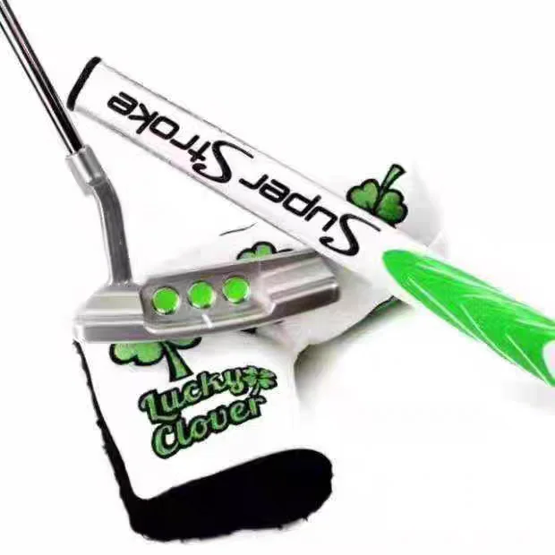 Putter da golf Putter con una sola parola Putter Green Leaf Design classico per uomo e donna