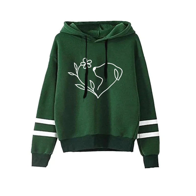 Sport Herfst Winter Veelzijdige truien Hot Sale Hoodies Streep Dames Sweatshirts Stijl Mode Casual Dagelijks Eenvoud Kwaliteit