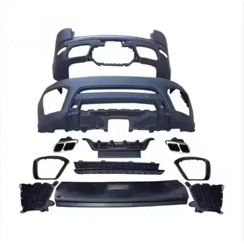 

High Quality Body Kits for Range-Rover Sport 2014-2017 Upgrade to 2018 SVR with Front Rear Bumper Grille Body Parts