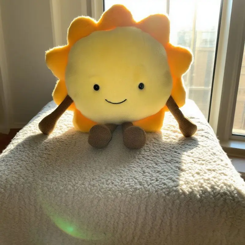 30*30 سنتيمتر أفخم عباد الشمس اللعب Kawaii النباتات الصفراء محشوة أفخم ألعاب كرتونية للبنين بنات هدايا عيد الميلاد