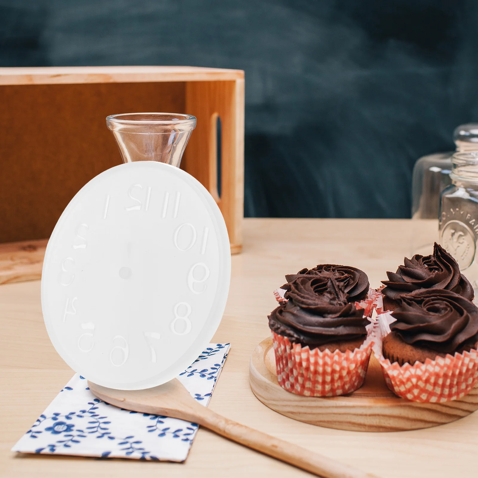 

Clock Mold Resin Epoxy for Crafts Art Wall Clocks Operated Casting Retro Molds Crystal