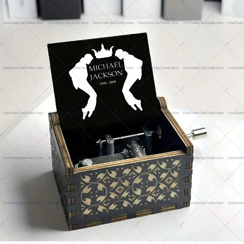 Музыкальная-шкатулка-с-ручным-приводом-из-дерева-с-принтом-Суперзвезды-Майкла-Джексона-Короля-поп-музыки-с-винтажными-резными-орнаментами-подарок-для-фанатов-на-день-рождения