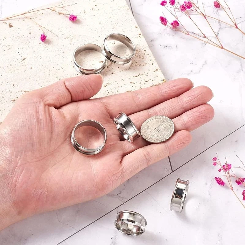 6 -pcs -Ringe Kernlank