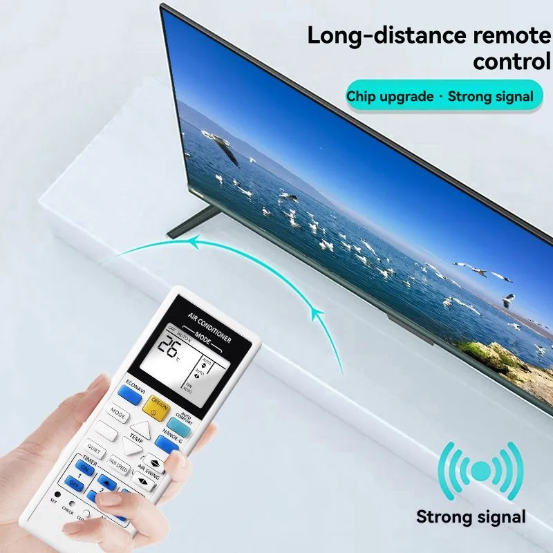 Universal Remote Control for Air Conditioners -PS18UKA -PA9SKH-1 03590 12SKH-1 KTSX002-DTD2