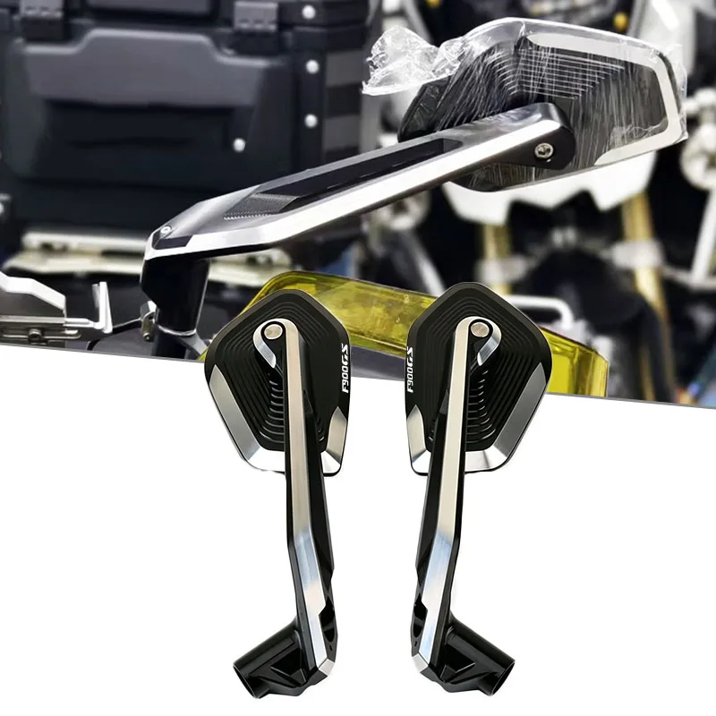 Rearview Mirror Motorcycle Accessories Side Rear View Mirror For F700GS F800GS F900GS Adventure F900R F900XR R1300GS ADV CNC
