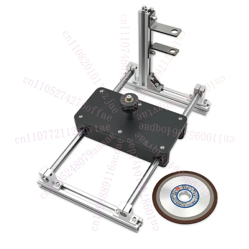 Saw Blade Sharpener, Multi-Function Angle Grinder Conversion Bracket, Fast Tooth Grinding, Woodworking Edge Sharpening Tool