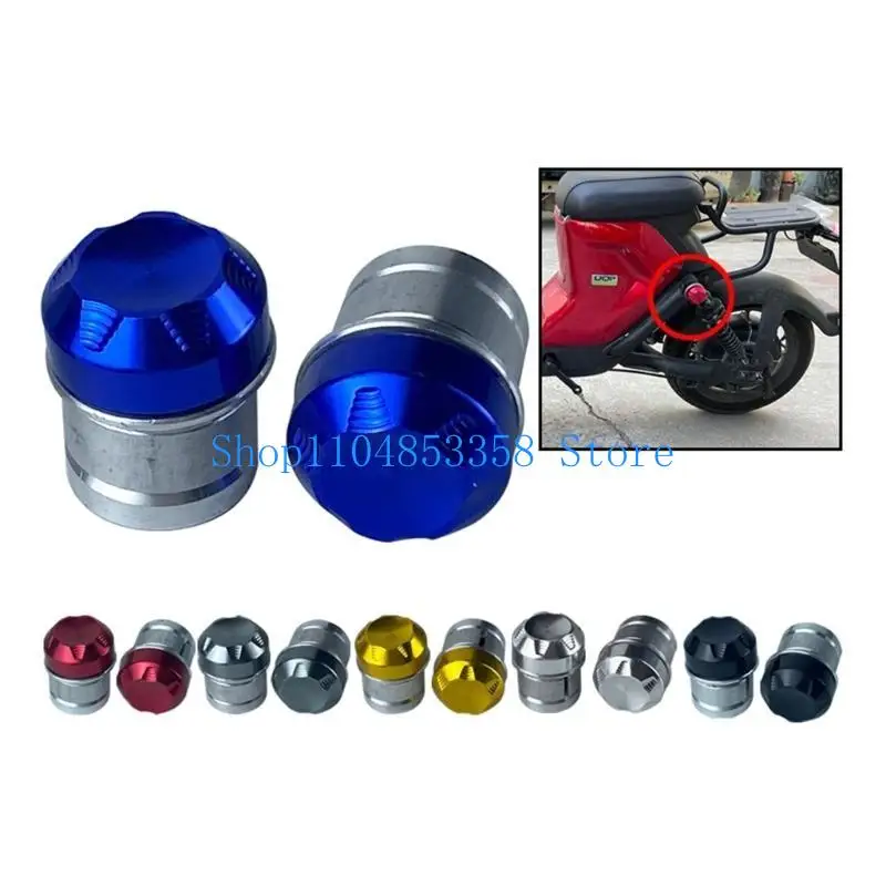 652F Balanced Plug Slider Handle Bar End Weights Grips Caps Aluminum for Motorcycle