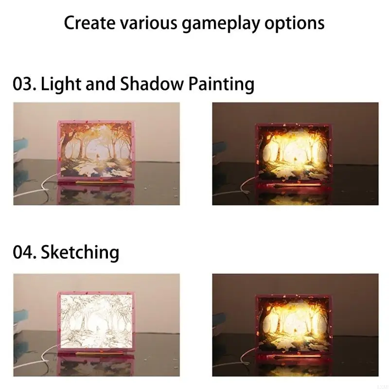 Multifunctional Silicone Moulds Reusable Picture Frames Moulds Silicone Molds Resin Art Molds Suitable for Crafting