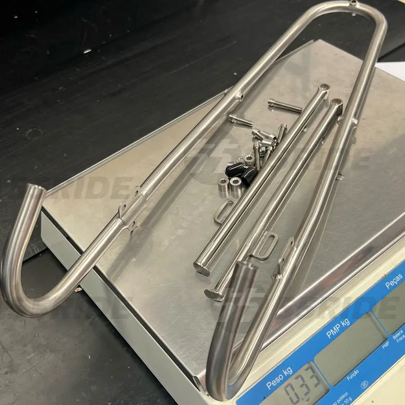 Titanium Gr5 Bike Front Luggage Rack, Bicycle Carrier, Bicycle Rear Rack, Road Bicycle Parts