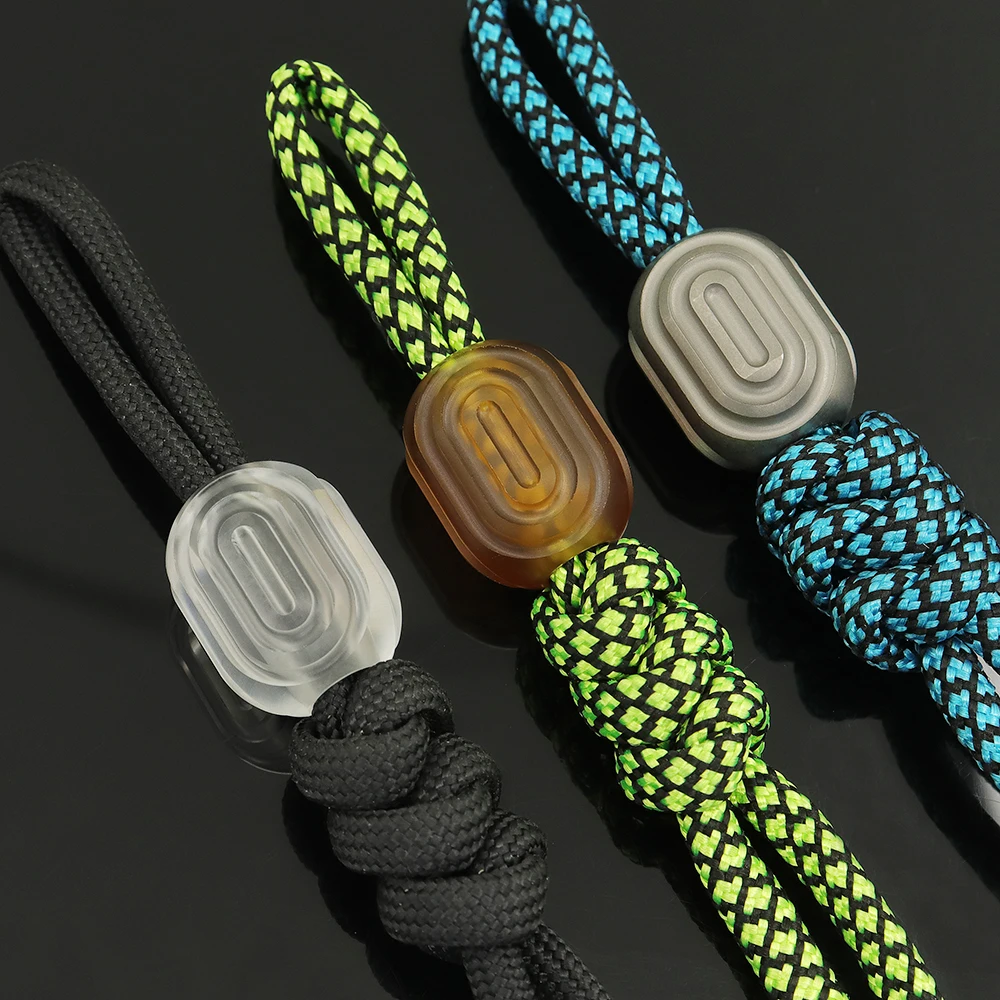 Titanium alloy, PEI, EDC umbrella rope pendant DIY, buckle, pendant necklace PC material