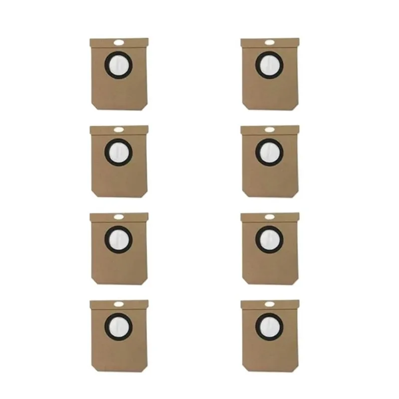 INLIG-For Cecotec Conga 8490 Ultimate Ultra Power/7490 Ultimate Home X-Treme Genesis Compatible 8PCS Dust Bags Replacement Parts