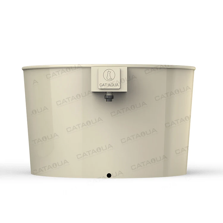 2025년 내구성 실내 양식 장비 원형 플라스틱 어류 연못 아쿠아포닉스 시스템용 어항 수영장