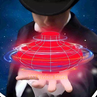 Flying Ball Toys Magic Ball Flying Spinner Flight Gyro Mini UFO Fingertip Drone Aircraft Induction Gyroscope Decompression Toys