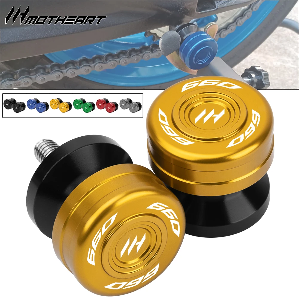 Motorcycle M6 Swingarm Spools Slider Stand Screws For Aprilia Tuareg 660 2022-2024 Tuono 660 2020-2024 CNC Accessories
