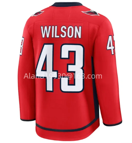 2025 Jersey personalizado de nuevo estilo Alexander Ovechkin Tom Wilson TJ Oshie Jerseys