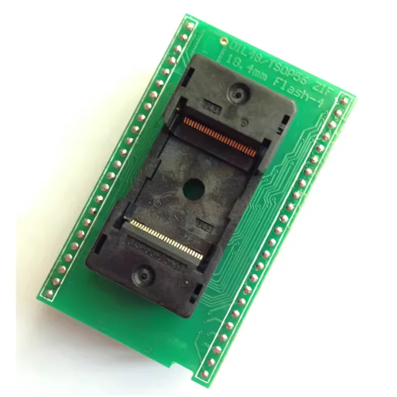 1pcs DIL48/TSOP56 ZIF 18.4mm FLASH-4(x16)  ELNEC Programmer Dedicated Socket IC programmer