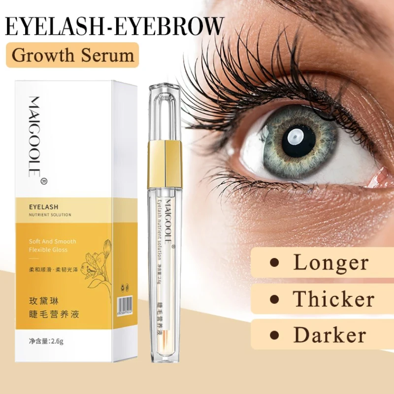 Natural Eyelash Growth Serum 7 วัน Fast Eyelashes Enhancer หนาหนาขึ้น Fuller Lashes คิ้ว Lift Eye Care ผลิตภัณฑ์แต่งหน้า