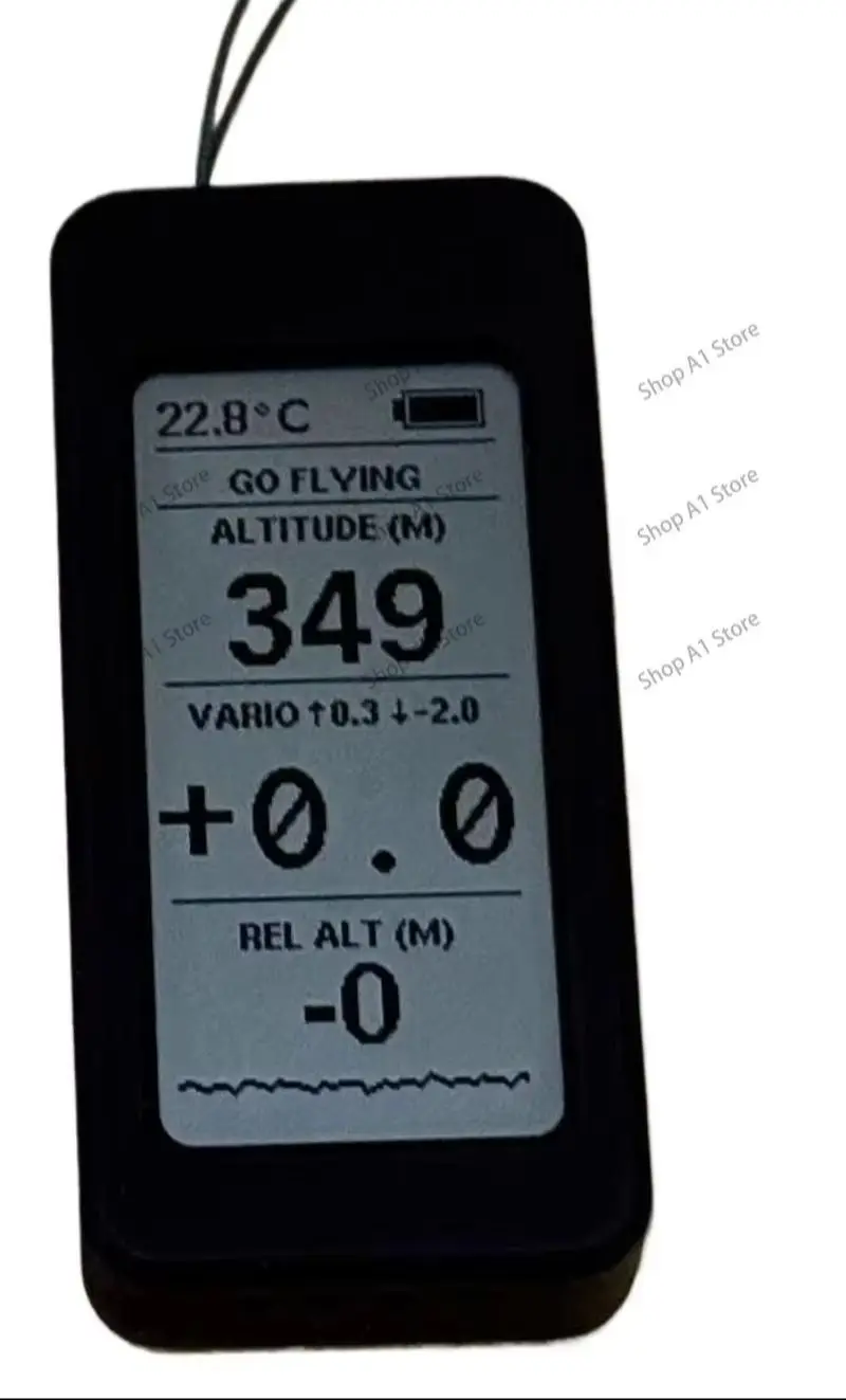 Professional flight accessories, high-precision paraglider altimeter, air pressure, altitude alarm, vertical speed, climbing rat