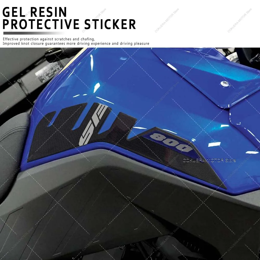 V-Strom 800SE Side Fuel tank stickers Motorcycle Sticker 3D Epoxy Resin Protection Sticker For V-Strom 800 SE 2023