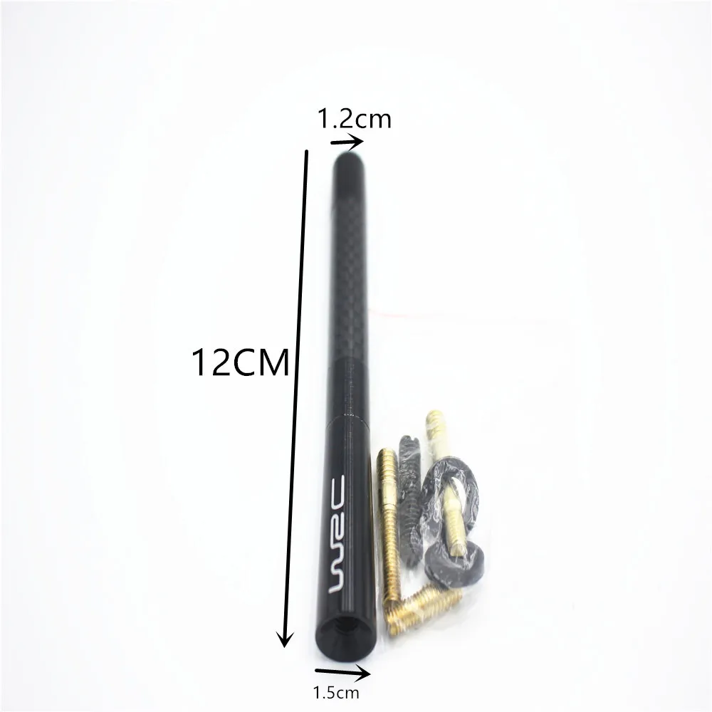 Krótka antena radiowa z włókna węglowego 12 cm do Suzuki swift sport SX4 Grand Vitara liana