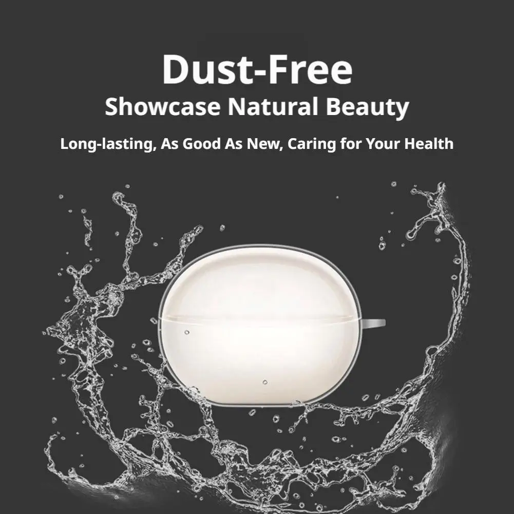 Clear TPU Protective Case For Baseus MC2 Air Earbuds Shockproof Soft Cover Anti-Yellow Wireless Charging Shell