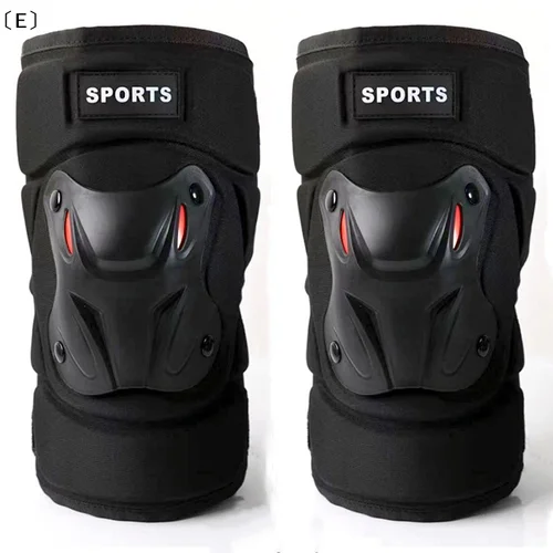 Imagen 2 del producto Rodilleras Protectoras para Motociclistas, Anti-caída, Transpirables, Resistentes al Viento, para Carreras Todoterreno