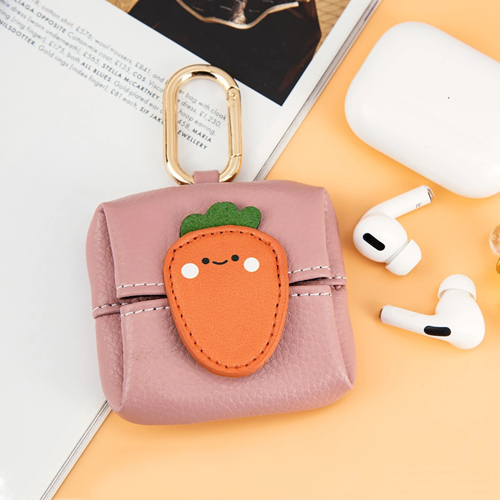 Short Coin Purse Mini Pouch Mini Sweet Money Bag Change Purse with Snap Closure for Women Girls Teenage Mini Wallet