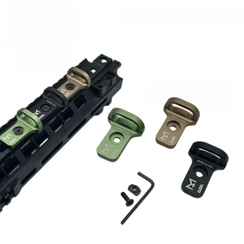 

M-LOK Tactical QD Sling Mount Buckle CQB Shoulder Strap Button Adapter Hunting Gun Accessories For MLOK Rail HK416 AR15
