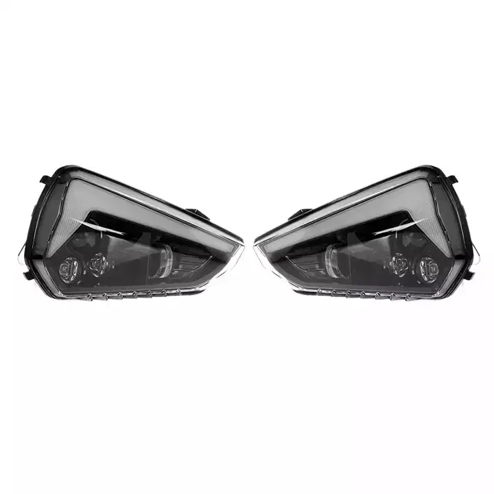 exquisite craftsmanship YongJin Atv headlight Front LED headlight DRL with yellow turn signal light  For Can-Am Ryker ACE 900