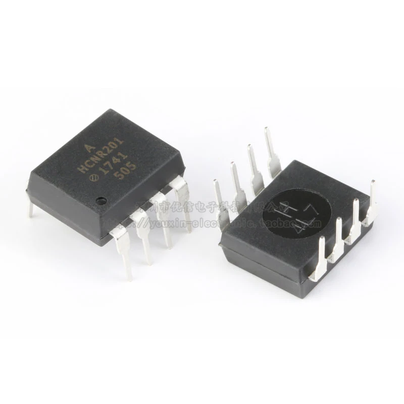 5Pcs/Lot Original HCNR201 high linear analog optocoupler chip 8-DIP HCNR201-000E Optoisolator Photovoltaic