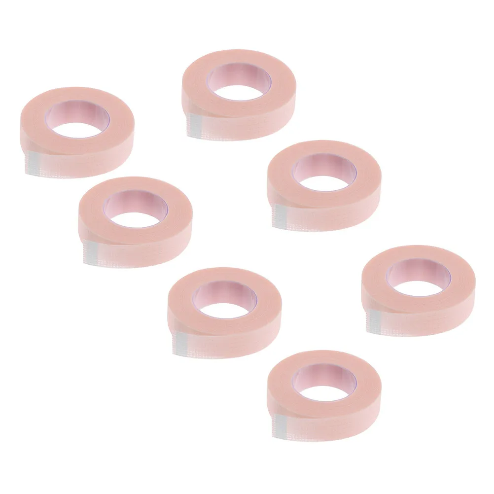 

7pcs 7 Rolls Breathable Eyelash Extension Tapes Non-Woven Disposable Bands For Eye Beauty Salon Makeup Facial Treatment Tools