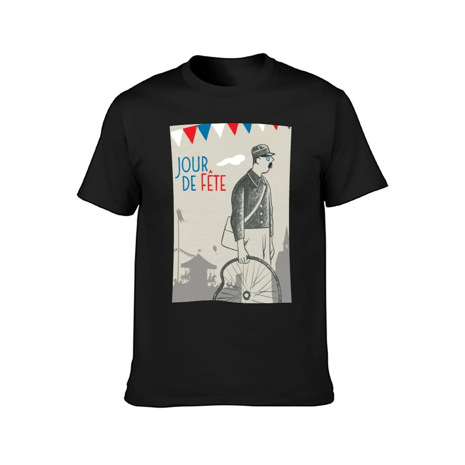 Jour de fete - The Big Day by Jacques Tati T-Shirt heavyweights plus size tops customs summer tops t shirts for men pack