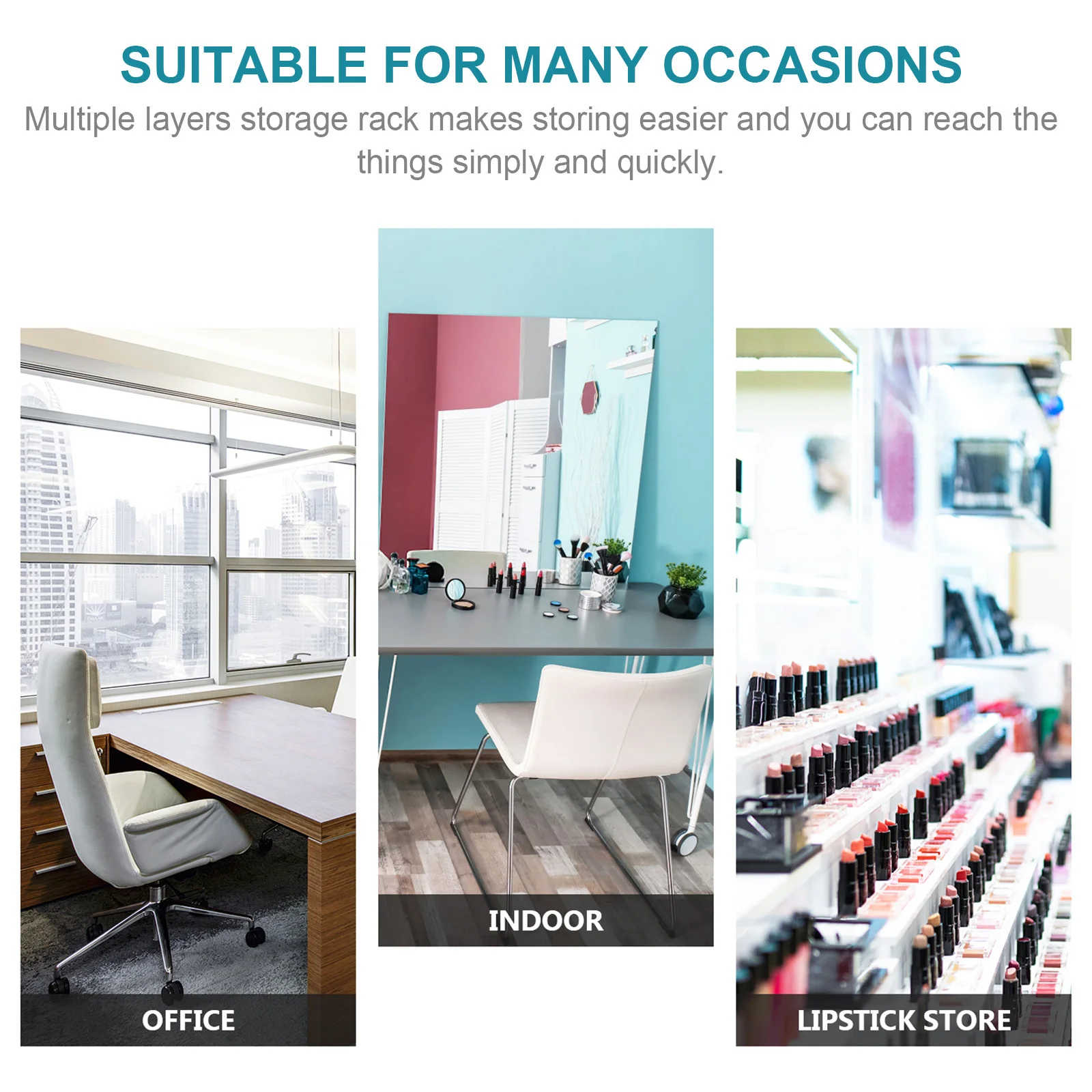 

1 шт. стойка для маникюрного салона, простой стильный дизайн, органайзер для инструментов для ногтей, идеально подходит для туалетного столика, полка для лака для ногтей