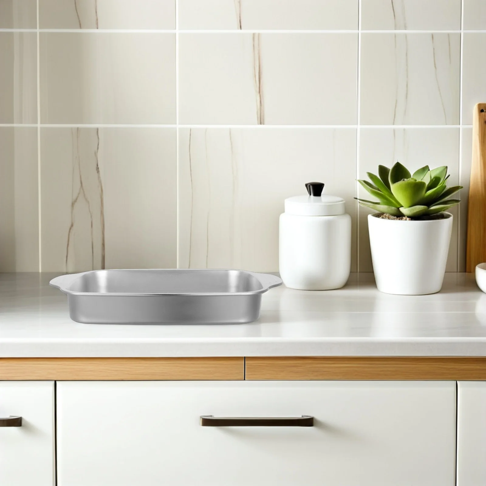 

Деко для выпечки рыбы из нержавеющей стали 316L, сверхмощная сковорода с антипригарным покрытием для духовки, барбекю, гриля, морепродуктов, мяса, овощей, лазаньи