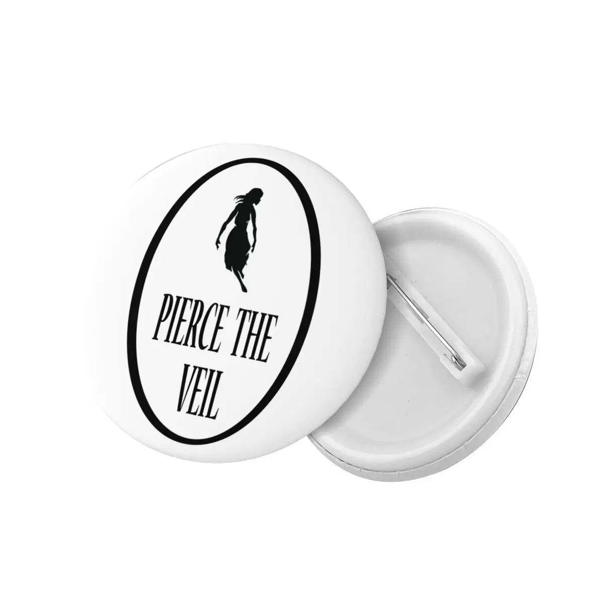 Rock Music Band Pierce Veil Soft Button Pin Custom Creative Pinback Badges Brooches Boyfriend Gift