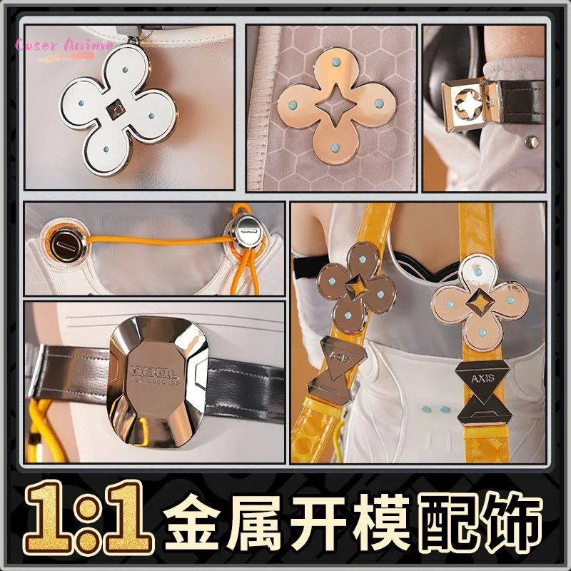 لعبة Zenless Zone Zero Seed ‌   زي تنكري موحد لحفلات الهالوين وحفلات الكرنفال وعيد الميلاد وملابس الأدوار