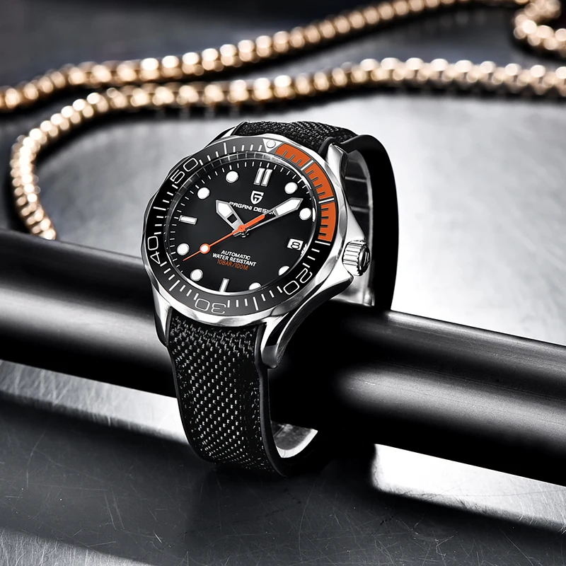 PAGANI DESIGN Men's Watches 2025 New Top Luxury Automatic Watch For Man Mechanical Wristwatches NH35 Men Gift AR Sapphire Mirror