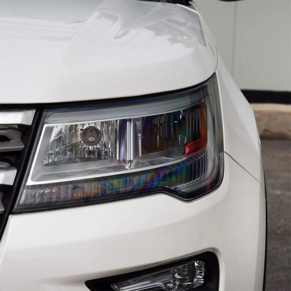 For Ford Explorer 2016 2017 2018 Vehicle Accessories Car Base Head Lamp Shell Rear Light Lamp Headlamp Cover Lens