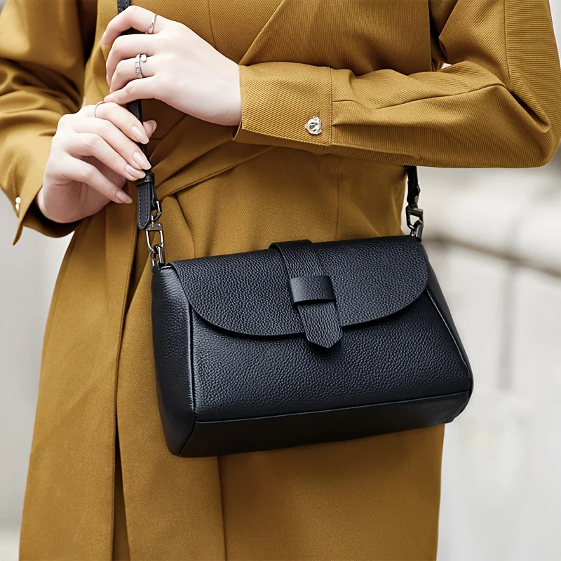Women'S Single Shoulder Bag, Top Layer Cowhide, Large Capacity, Cross-Body Bag, Fashionable And Easy Women'S Bag, 2026 New Women'S Single Shoulder Bag, Gift for Mother, Wife, Women