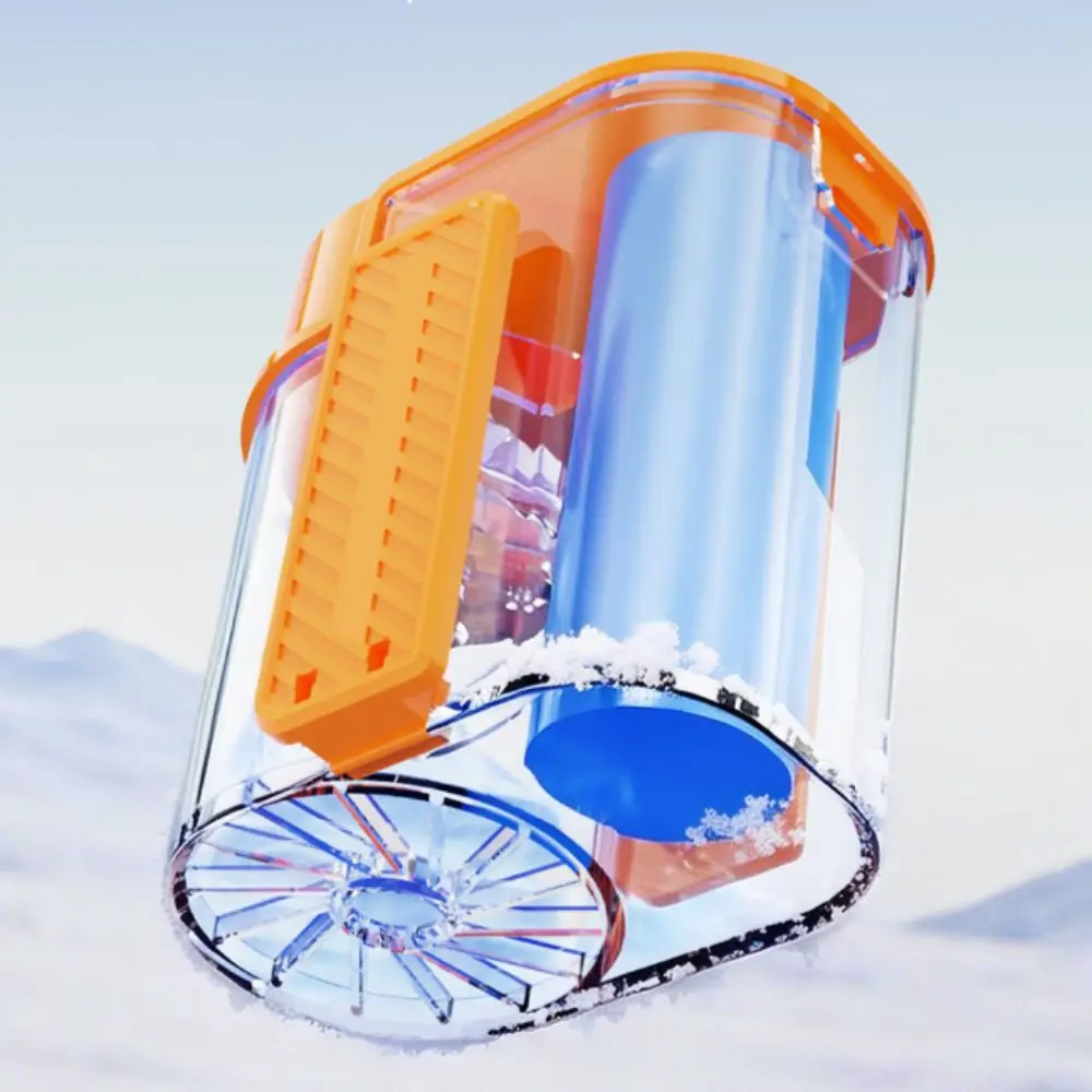 LED Display Waist Clip Fan Strong Airflow Dual Wearing Mini Cooling Fan Compact Mini Size Solid Clip Structure Rechargeable Fan